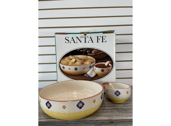 Santa Fe Chip & Dip Set