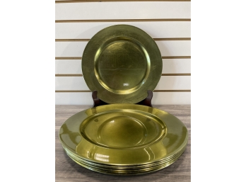 Set Of 8 Charger Plates