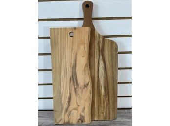 Set Of 2 'Core' Wood Cutting Boards