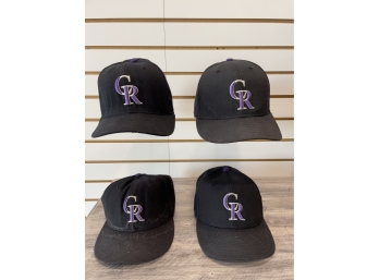 Colorado Rockies Autographed Baseball Hats
