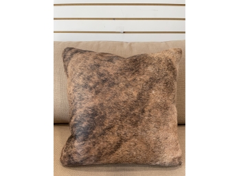 Authentic Cowhide Toss Pillow