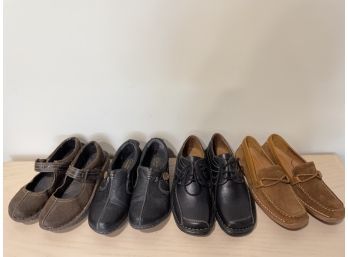 Lot Of Woman's Leather Shoes