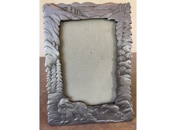 Pewter Table Top Picture Frame