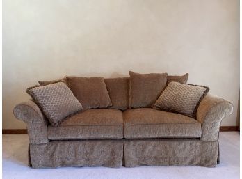 Custom Designed Gold Sofa
