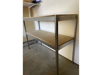 Metal Shelving/work Bench