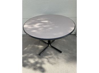 Vintage Round Metal Table