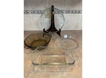 Lot Of Glass Baking Dishes