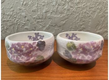 Pair Of Art Pottery Bowls