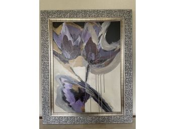Abstract Floral Framed  Print