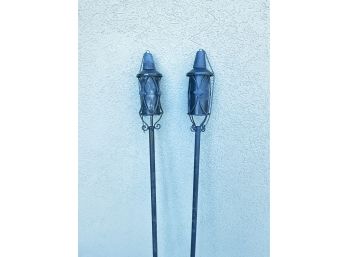 Pair Of Patio Torches