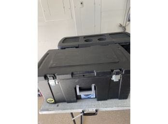 Lot Of 2 Heavy Duty Storage Boxes