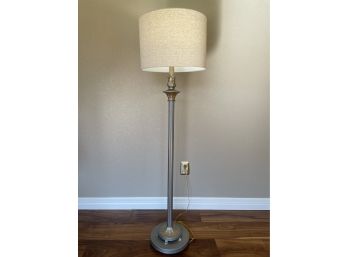 Silver Finish Floor Lamp