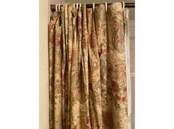 Pottery Barn Shower Curtain & Rings