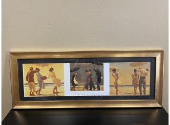 Jack Vettriano Framed Beach Prints