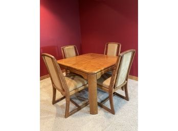 Oak Dining Table With 4 Chairs