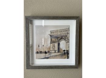 Framed Arc D Triumphe Print
