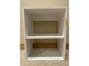 White Laminate Storage Shelves