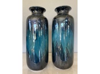 Pair Of Ceramic Vases