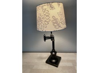 Bronze Swing Arm Table Lamp