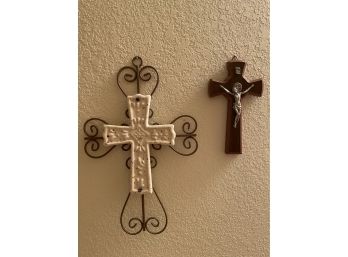 Ceramic & Metal Cross & Crucifix