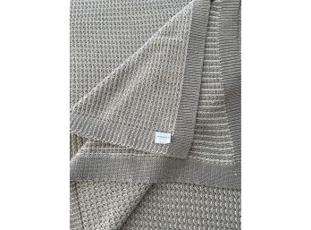 Threshold King Size Knitted Blanket