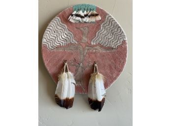 Native American Thunderbird Shield