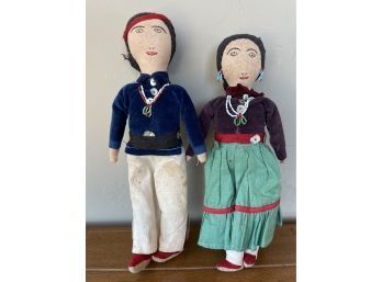 Vintage Navajo Cloth Dolls