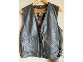 Men's Harley Davidson Leather Vest