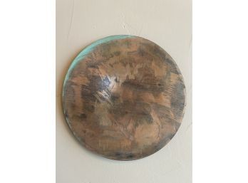 Brushed Copper Wall Plaque