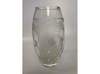 Carl Barnhart Glass Vase