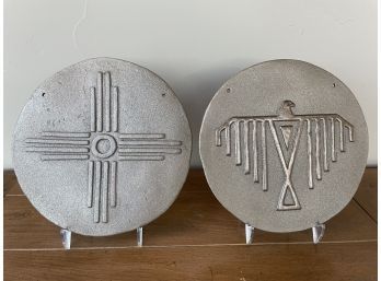 Pair Of  Wall Plaques