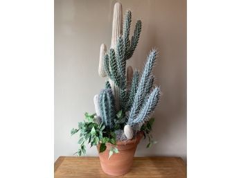 Impressive Artificial Southwestern Cactus Plant