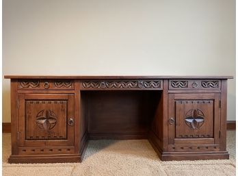 Beautiful Artisan Crafted Solid Wood Desk