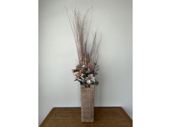 80' Tall Dried Floral Arrangement