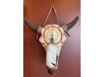 Great Plains Indian Buffalo Skull