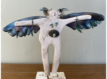 Native American Eagle Dance Figurine