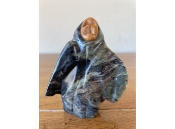 Vintage Inuit Soap Stone Carving