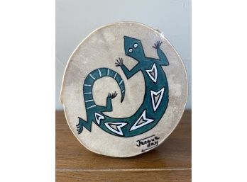 Small Handcrafted Native American Drum