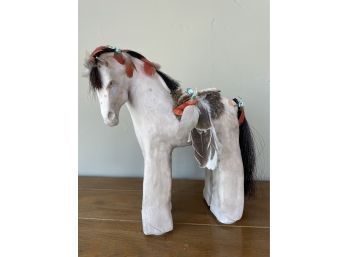 Native American Pony Sculpture
