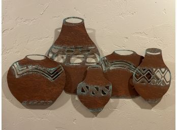 Southwest Pottery Wall Sculpture