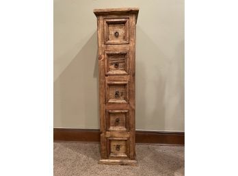 Rustic Pine 5 Drawer Chest