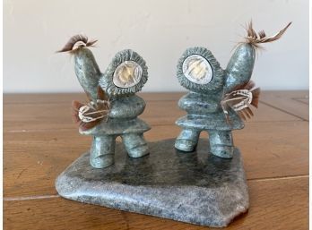 Fabulous Inuit Dancers Figurine