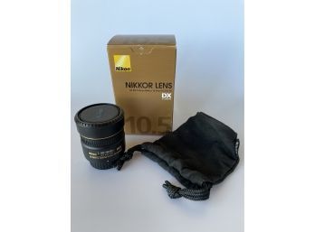 Nikon AF DX Fisheye-Nikkor 10.mM F2.8 G ED Lens