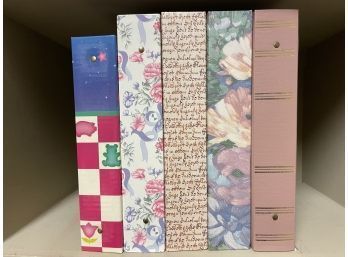Lot Of Paperboard Photo Albums