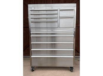 Trinity Stainless Steel Rolling Tool Chest