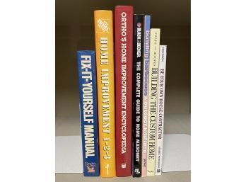 Lot Of Home Building/improvement Books
