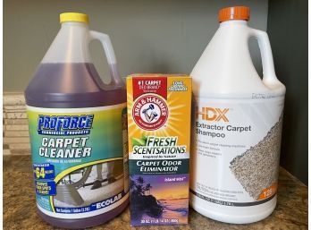 Lot Of Carpet Cleaner Solutions & Odor Eliminator