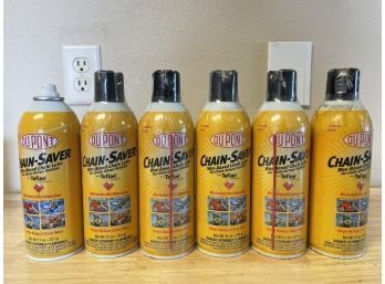 Lot Of Du Pont Chain-Saver Chain Lube