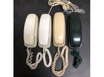 4 Vintage Trimline Telephones