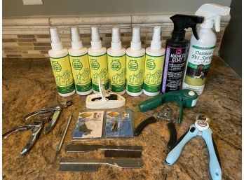 Lot Of Dog Grooming & Training Supplies